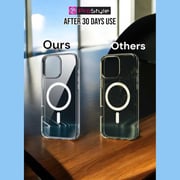 Pro Style Magsafe Case Clear iPhone 15