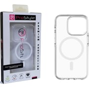 Pro Style MagSafe Case With Screen Protector Clear iPhone 14 Pro
