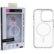 Pro Style Magsafe Case Clear iPhone 15 Pro Max