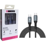 Pro Style USB-C To USB-C Cable 1.2m Black