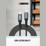 Pro Style USB-C To USB-C Cable 1.2m Black