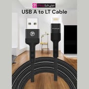 Pro Style PSCB2 USB- Cable Lightning 1.2m Black
