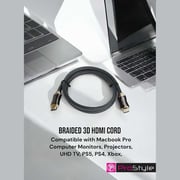 Pro Style HDMI Cable 0.5m Black