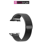 Pro Style Metal Milanese Loop Apple Watch Band Silver