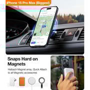 Torras Slim Fit Case Black iPhone 15 Pro Max