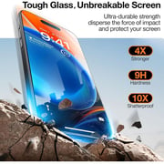 Torras Diamond Shield Screen Protector Clear iPhone 15 Pro