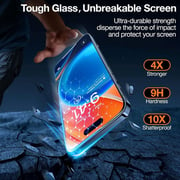 Torras Diamond Shield Screen Protector Clear iPhone 15 Pro Max