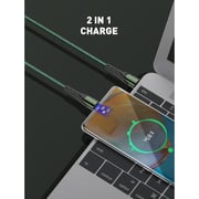 65W USB C Cable 1 Meter, PD 3.0 3A Fast Charging Cord Type C Cable Compatible with iPhone 15 Series, MacBook Pro, iPad Pro, Samsung Galaxy S23/22/Z Fold/Z Flip, Google Pixel 7/6A,PS5,Grey