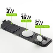 Mophie 3-in-1 Travel Charger Black