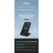 National Geographic Wireless Charger Black