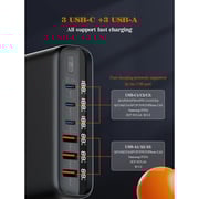 Digitplus GaN Travel Adapter Black