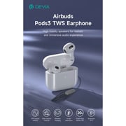 Devia 399121-WH Airbuds Pods 3 True Wireless Earbuds White