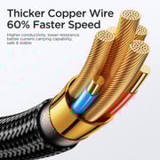 Protect USB-C To USB-C Cable 1.2m Black