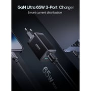 Joyroom GaN Fast Charger With USB-C To USB-C Cable 1.2m Black