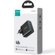 Joyroom 4 Port Charger Black