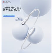 Yesido Type-C to Lightning Data Cable 20W - CA153 - White