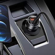 Yesido Y54 60W Fast Charging Car Charger | With TC to IP cable car cigarette lighting port charger adapter