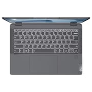 Lenovo IdeaPad Flex 5 14IAU7 2-in-1 (2022) Laptop - 12th Gen / Intel Core i5-1235U / 14inch WUXGA / 512GB SSD / 16GB RAM / Shared Intel Iris Xe Graphics / Windows 11 Home / English & Arabic Keyboard / Storm Grey / Middle East Version - [82R700KWAX]