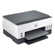 HP Smart Tank 670 All-in-One Printer, Print- Scan, Copy, Wireless, Scan to PDF, Fast Two-Sided Printing, Up to 18,000 Black or 8,000 Color Pages - White/Grey [6UU48A]