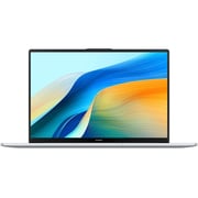 Huawei MateBook D16 (2024) Laptop - 13th Gen / Intel Core i5 - 13420H / 16inch / 1TB SSD / 16GB RAM / Windows 11 Home / English & Arabic Keyboard / Mystic Silver / Middle East Version - [MITCHELLG-W5611D]