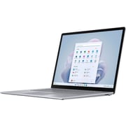 Microsoft Surface Laptop 5 (2022) - 12th Gen / Intel Core i7-1255U / 15inch / 256GB SSD / 8GB RAM / Shared Intel Iris Xe Graphics / Windows 11 Home / English Keyboard / Platinum / International Version - [RBY-00001]