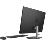 HP All-in-One (2022) Desktop - 13th Gen / Intel Core i5-1335U / 23.8inch FHD / 512GB SSD / 8GB RAM / Shared Intel Iris Xe Graphics / Windows 11 Home / English & Arabic Keyboard / Jet Black / Middle East Version - [24CR0018NE]