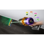 Dyson V15 Detect Cordless Vacuum Cleaner - Yellow/Nickel - International Version