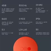 CMF by Nothing Buds Pro Wireless Earbuds Orange