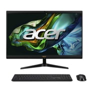 Acer Aspire C24-1800 All-in-One (2022) Desktop - 12th Gen / Intel Core i5-12450H / 23.8inch FHD / 512GB SSD / 8GB RAM / Windows 11 Home / Black / Middle East Version - [DQ.BM2EM.002]