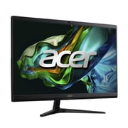 Acer Aspire C24-1800 All-in-One (2022) Desktop - 12th Gen / Intel Core i5-12450H / 23.8inch FHD / 512GB SSD / 8GB RAM / Windows 11 Home / Black / Middle East Version - [DQ.BM2EM.002]