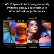 Asus Vivobook Pro 15 OLED (2023) Laptop - AMD Ryzen 9-7940HS / 15.6inch 2.8K OLED / 1TB SSD / 16GB RAM / 8GB NVIDIA GeForce RTX 4060 Graphics / Windows 11 Home / Quiet Blue - [M6500XV-MA071W]