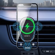 Wiwu Wireless Charging Car Mount Black