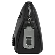 Wiwu 1 Pc Fingerprint Lock Clutch Bag Black