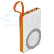 Wiwu Wireless Power Bank 10000mAh White/Orange WI-P007WO
