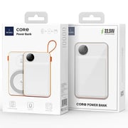 Wiwu Wireless Power Bank 10000mAh White/Orange WI-P007WO