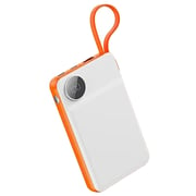 Wiwu Wireless Power Bank 10000mAh White/Orange WI-P007WO