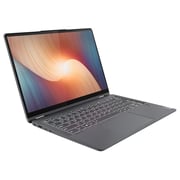 Lenovo IdeaPad Flex 5 14ALC7 2-in-1 Convertible (2021) Ultrabook - AMD Ryzen 7-5700U / 14inch WUXGA / 512GB SSD / 16GB RAM / Shared AMD Radeon Graphics / Windows 11 Home / English & Arabic Keyboard / Storm Grey / Middle East Version - [82R900EWAX]