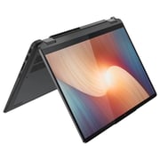 Lenovo IdeaPad Flex 5 14ALC7 2-in-1 Convertible (2021) Ultrabook - AMD Ryzen 7-5700U / 14inch WUXGA / 512GB SSD / 16GB RAM / Shared AMD Radeon Graphics / Windows 11 Home / English & Arabic Keyboard / Storm Grey / Middle East Version - [82R900EWAX]