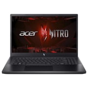 Acer Nitro V15 ANV15 Gaming (2023) Laptop - 13th Gen / Intel Core i5-13420H / 15.6inch FHD / 512GB SSD / 8GB RAM / 6GB NVIDIA GeForce RTX 3050 Graphics / Windows 11 Home / English & Arabic Keyboard / Obisidan Black / Middle East Version - [NH.QNCEM.004]