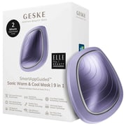 Geske 9-in-1 LED Warm And Cool Face Mask Purple