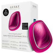 Geske 9-in-1 LED Warm And Cool Face Mask Magenta