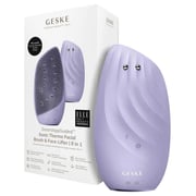 Geske 8-in-1 Sonic Thermo Facial Brush And Face Lifter Purple