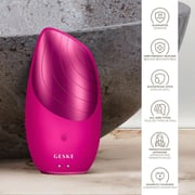 Geske 6-in-1 Thermal Facial Brush Magenta