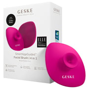 Geske 4-in-1 Facial Cleansing Brush With Handle Magenta