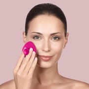 Geske 4-in-1 Facial Cleansing Brush With Handle Magenta