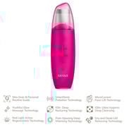 Geske 9-in-1 MicroCurrent Skin Scrubber And Blackhead Remover Magenta