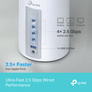 TPLink Deco BE65 Whole Home Mesh WiFi 7 System 1 Pack