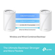 TPLink Deco BE65 Whole Home Mesh WiFi 7 System 1 Pack