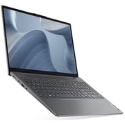 Lenovo IdeaPad 5 15IAL7 (2022) Laptop - 12th Gen / Intel Core i7-1255U / 15.6inch FHD / 512GB SSD / 16GB RAM / 2GB NVIDIA GeForce MX550 Graphics / Windows 11 Home / English & Arabic Keyboard / Storm Grey / Middle East Version - [82SF00K8AX]