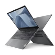 Lenovo IdeaPad 5 15IAL7 (2022) Laptop - 12th Gen / Intel Core i7-1255U / 15.6inch FHD / 512GB SSD / 16GB RAM / 2GB NVIDIA GeForce MX550 Graphics / Windows 11 Home / English & Arabic Keyboard / Storm Grey / Middle East Version - [82SF00K8AX]